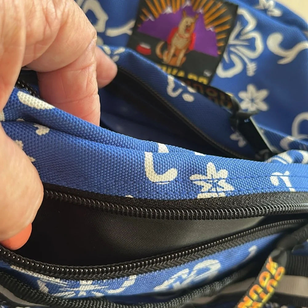 Outward Hound Blue Floral Dog pack